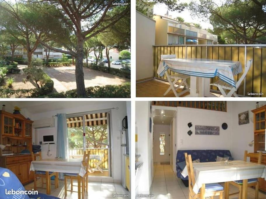 Cap D'Agde Studio Cabine 6 Pers. + Terrasse + Parking Prive + Clim Exterior foto