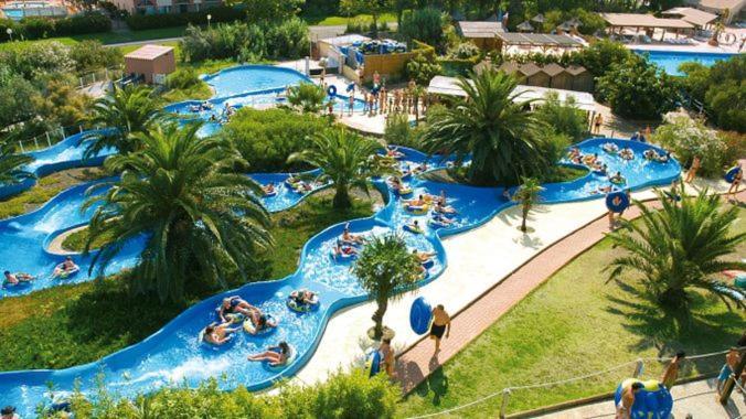 Cap D'Agde Studio Cabine 6 Pers. + Terrasse + Parking Prive + Clim Exterior foto