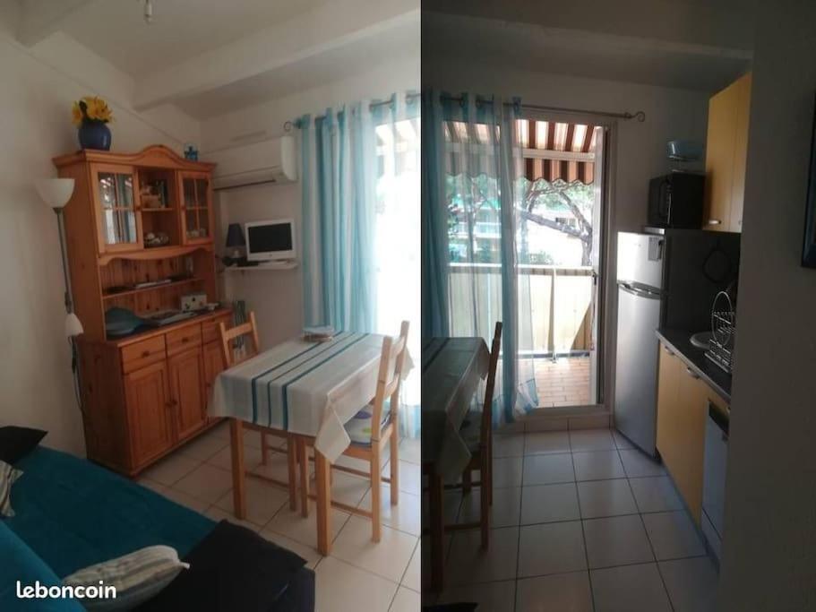Cap D'Agde Studio Cabine 6 Pers. + Terrasse + Parking Prive + Clim Exterior foto